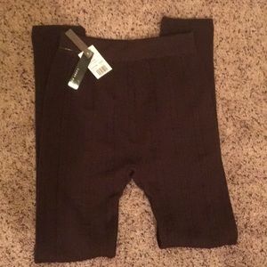 Candy Rain fleece lined leggings NWT